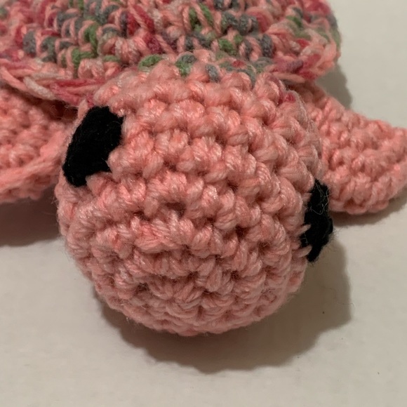 Nursery Decor Sea Turtle Crochet Turtle Handmade Stuffed Turtle - Picture 6 of 11